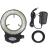 LED-144-ZK Black Adjustable 144 LED Ring Light Illuminator for Stereo Microscope (144 LED Ring Light)