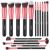 Makeup Brushes Makeup Brush Set - 16 Pcs BESTOPE PRO Premium Synthetic Foundation Concealers Eye Shadows Make Up Brushes set,Eyeliner Brushes(RoseGold) Black RoseGold