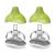 Kiinde Twist Active-Latch Nipples for Breast Milk Discourages Lazy Latching Seamless Transition Between Bottle and Breast Helps Relieve Colic - Slow Flow (2 Pack) One Size (Pack of 2)