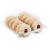 Linzer Tart Cookies with Raspberry Jam | 10 Individually Wrapped Shortbread Cookies | Fresh & Delicious Italian Cookies | Linzer Tortes | Jelly Filled Cookies | Gourmet Cookies | 9 oz Stern’s Bakery 10 Piece Raspberry Linz…