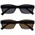 The reading glasses company 2 Pack men big black brown tortoisy solstice sun reader UV400 spring hinges SS11-12 +1.50 +1.50 diopters