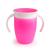 Munchkin Miracle 360 Sippy Cup Trainer Toddler Cup BPA Free Baby Cup with Handles Non Spill Cup Dishwasher Safe Baby Cup Leakproof Childrens Cup Baby Weaning Cup from 6+ Months - 7oz/207ml Pink