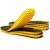 3 Pairs Breathable Shoe Insoles Water Shoes Inserts Sports Shoe Insole Replacement Insoles for Men (US8-11) 3 Pairs L: US 8-11