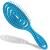 Ninabella Bio Hairbrush without Ziepen for women men & children - Discrining also for curls & long hair - Unique professional detanger brush with a spiral feather - color royal blue
