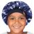 Hat Hut Kids Satin Bonnet Sleep Cap for Curly Hair Adjustable Silk Hair Cap for Baby Sleeping Hair Bonnet for Toddler Child 1-8 Years Unicorn 1