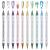 Kalolary 10pcs 3D Dual-Ended Nail Art Pens Set Metallic Nail Graffiti Drawing Pen Nail Polish Pen Fine Tip Manicure Tools for Painting Nails DIY Nail Art Beauty Adorn for Women Girls for Easter