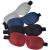 AccEncyc 4 Pcs Sleep Mask 3D Eye Mask for Sleeping Eye Covers for Back and Side Sleeper at Travel Sleep Airplane