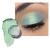 Oulac glitter eyes shadow mint green |High pigmented fine texture |Waterproof & durable |Metallic shimmering finish |Interior & wrinkle-free eye makeup |Vegan & Cruelty-Free |06g (16) cyber mint (16)