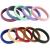 100PCS Colorful Large Hair Ties, Cotton Hair Bands Seamless Ponytail Holders for Women, Hair Elastics, 10 Colors by BAOLI Colorful (new 10 colors)