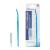 Wellsamed Wellsabrush Interentalbrush Starter Kit Set: Halter + 10 Brushes (ISO Sizes: 0-3) For effective cleaning of interdental spaces
