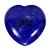 Morella gemstone heart lucky charm stone heart to take away 3 cm in velvet bag lapis lazuli