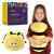 Special Supplies Bumble Bee Sensory Vibrating Pillow, Pressure Activated for Kids and Adults, Plush Minky Soft with Textured Therapy Stimulation Bumps
