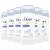 Dove Invisible Solid Antiperspirant Deodorant Stick for Women, Original Clean, For All Day Underarm Sweat and Odor Protection 2.6 oz, Pack of 6