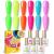 Born Pretty Neon Gel Nail Polish Set Fluorescent Gel polish Orange Hot Pink Blue Yellow Green Purple Vibrant Spring Summer Gel Polish Soak Off UV LED Gel Nail Polish Nail Art Manicure 6PCS 10ML A-Modern City