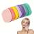 Sugeru flanell Sliming Pads Washing-7 pieces set with laundry bag reusable cotton pads soft slumping pads that are gently to the skin make-up towels suitable for all skin types (7 colors set)