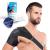 Sports Laboratory Shoulder Support Brace with Hot & Cold Gel Pack - Shoulder Ice Pack Rotator Cuff Cold Therapy Ideal for Frozen Shoulder Relief Rotator Cuff and Sprains - Adjustable Size for Men and Women (Large) L (3...