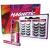 Magnetic Lashes Kit  Reusable 3D 5D Magnetic Eyelashes Set with 2 Dazzling colors Magnetic Eyeliner and Tweezer  Mink False Eyelashes Natural Look  No Glue Needed Red02