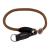 lionto dog collar retriever collar training collar length 30 cm brown Brown 30 cm length 0.8 cm thickness