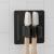 Lobux - toothbrush holder Self -adhesive super -resistant hold soft -touch silicone - insert brush holder for electrical toothbrushes - for bathrooms mirrors shower wall (black) black toothbrush holder