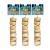 Bird Kabob Shreddable Parrot Toy Mini (3 Pack)