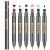 Erinde 6 Colors Liquid Eyeliner Set Colorful Eye Liner Stick Long Lasting Glow Eyeliner #03.