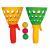 Paul G nther 1546 - Mc Squeezy Click'n'Catch catch ball game for children with 2 basket catchers and 3 plastic balls