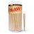 RAW Cones Classic 98 Special | 100 Pack | Natural Pre Rolled Rolling Paper with Tips & Packing Tubes Included