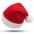 KONVINIT Baby Santa Hat Knitted Toddler Christmas Hat Red Soft Warm Elastic Small Santa Hat for Boy/Girl 0-12 Months Red