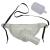 1pk Adult Oxygen Tracheostomy Collar Mask w/Swivel Connector & Tubing Adapter With Adapter