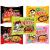 Samyang Buldak Chicken Stir Fried Ramen Korean Ramen (5 Flavor Combo, 5 Pack)
