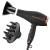 INFINITIPRO BY CONAIR 1875 Watt AC Motor Pro Hair Dryer with Ceramic Technology, Hair Dryer with Diffuser and Concentrator, Black Hair Dryer Full Size Black