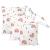 Newofview 3 Waterproof fabric diapers Nasbagen large diaper bag Wetbag reusable cartoon-print wet dry cloth diaper bag with zip for baby trips on the way
