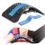 Back extensor back massager 2024 improves backers for lower and over lumbar spine multi-stage lumbar supports with massage points for herniated disc scoliosis sciatica black