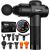 TOLOCO Massage Gun Upgrade Percussion Muscle Massage Gun for Athletes Handheld Deep Tissue Massager (Black)