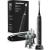 AquaSonic Black Series Ultra Whitening Toothbrush  ADA Accepted Electric Toothbrush - 8 Brush Heads & Travel Case - Ultra Sonic Motor & Wireless Charging - 4 Modes w Smart Timer - Sonic Electric