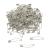 iNee Curved Safety Pins Quilting Basting Pins Nickel-Plated Steel Size 2 100 Count Size 2 100-Count