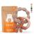 Infatot Teething Toys for Baby - MultiTexture Baby Teethers 0-6 Months Baby Essentials for Newborn - Baby Shower Gifts Baby Teething Toys Silicone Teethers for Babies 6 Months - Tan & Beige
