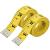 Unitedprime Flexible Tape Measure Pack of 2 Accurate Dual Scale Standard & Metric Measurements Tape Soft Measuring Tape for Body Weight Loss Sewing Tailor Craft Ruler Blue 150cm/60 inch Yellow / 2 Pack