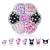 77 Pcs Nail Charms Hello Kitty Nail Charms 3D Nail Charms Nail Decorations for Nail Art(Style 1) Style 1 Style 1