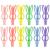 12 PCS Matte Hair Clip Cute Rabbit Hairpins Non Slip Hair Barrettes Alligator Hair Clips Colorful Clips for Thick Hair Accessories for Birthday Christmas Valentines Day Gifts