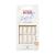 KISS Gel Fantasy Collection Sculpted Fake Nails Manicure Set  True Color'  with Nail File  Nail Glue & 28 Glue-On Nails 1 Count (Pack of 1)