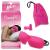 Mack s Dreamgirl Contoured Sleep Mask  Pink Comfortable Adjustable 2 Strap Eye Mask with Mack s Dreamgirl Soft Foam Earplugs