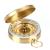 Compass outdoor waterproof compass compass hiking portable with luminous jacks for camping hiking and outdoor activities (golden)