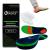 Plantar People Orthotic Insoles Full Length with Arch Supports & Silicone Heel Pads Metatarsal and Heel Cushion for Plantar Fasciitis Treatment (XS) UK 3-4.5