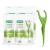GUM - 898R4 Angled Flossers, Fresh Mint, 75 Count (Pack of 4) 300 Flossers Angled Flossers