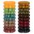 JessLab Spiral Hair Ties 20 Pcs Traceless Phone Cord Hair Ties No Crease Spiral Bracelet Plastic Coil Ponytail Holders No-Damage Headband Hair Accessory for Girls Women Ladies Gift Glossy