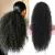 Youthfee 27 Drawstring Ponytail Deep Curly Heat Resistant Synthetic Instant Clip Ponytail Extension Protective Style Afro Kinky Curly Hair Pieces for Women 27 Inch Black