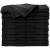 ForPro Premium Bleach Tough Salon Towels, Black, 100% Cotton, Bleach-Proof Towels, Stain Resistant, 16 W x 27 L, 24-Count