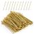 Blonde Bobby Pins, MORGLES Bobby Pins Blonde Hair Gold Bobby Pins Bob Pins Bulk with Box 120-Count (Blonde,2 Inch)