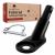Weidebach Stable bicycle trailer coupling with a fuse pen black high driving stability bicycle trailer coupling for every standard stroller trailer coupling Bicycle prevents black 1 piece